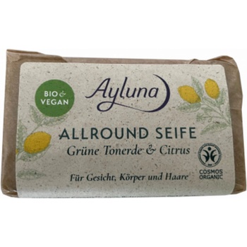 Ayluna Univerzálne mydlo Green Clay Citrus 100 g