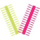 Delphin Nekonečná zarážka Q-STOP žltá +ružová 7mm