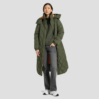 Lee Long Puffer Oak Moss 112370874 green