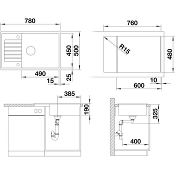 Image 1 of BLANCO ZIA XL 6 S Compact (523282)