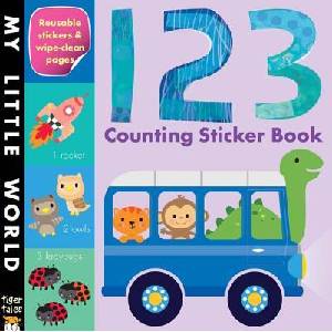 123 Counting Sticker Book | Tiger Tales, Fhiona Galloway (ISBN: 9781589254442)