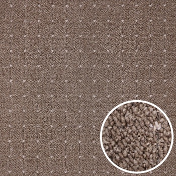 Condor Carpets Udinese hnědý hnědá metráž 4m