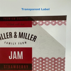  Transparent Label PP label test roll - 10 cm x 4 meter (testroll15)