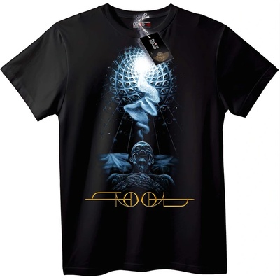 NOONEBRAND Тениска TOOL Банда Изкуство - XL, White