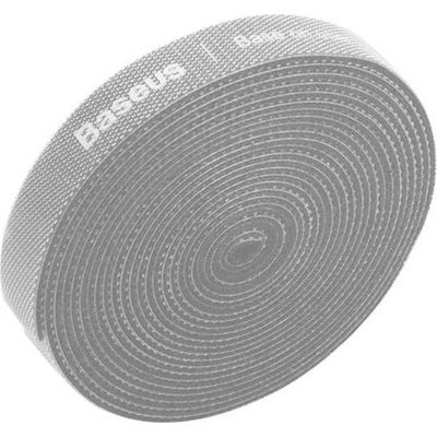 Baseus Лента за организиране на кабели Baseus Rainbow Circle Velcro Strap, 300Cm, велкро, сива (ACMGT-F0G)
