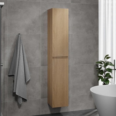 Bath Deluxe Шкаф за баня kenwood 186 см, дъб (bt0101)