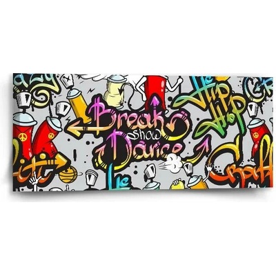 Sablio Obraz Graffiti - 110x50 cm