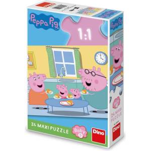Dino - Puzzle Peppa Pig: Lunch 24 maxi - 1 - 39 piese