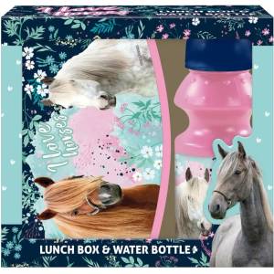 BackUP Horses комплект бутилка и кутия за храна