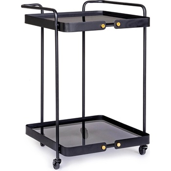 Bizzotto ПОМОЩНА МАСА С КОЛЕЛЦА ЧЕРНa (0746855)