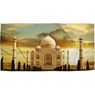 Sablio Ručník s potiskem Taj Mahal 70 x 140 cm