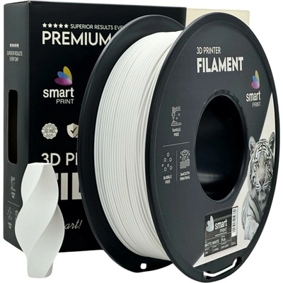 Smart Print PLA matný biely 1,75mm 1kg
