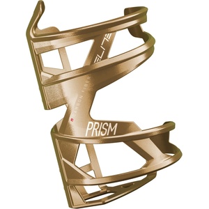 Elite Поставка за бутилка Elite Prism Carbon Right Bottle holders - Gold / Weiß - размер One Size (870-3509-0111)