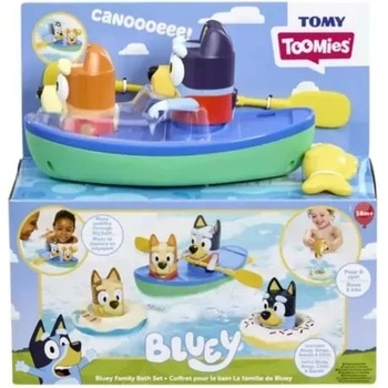 TOMY Комплект за баня на семейство Блуи (e73680)
