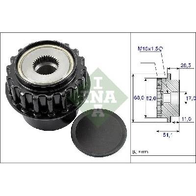 Předstihová spojka Schaeffler INA 535 0175 10