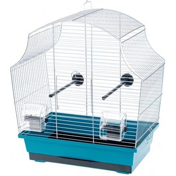 INTER-ZOO Pet Products Клетка за птици MARGOT I хром - 43 x 25 x 47 см СИНЯ