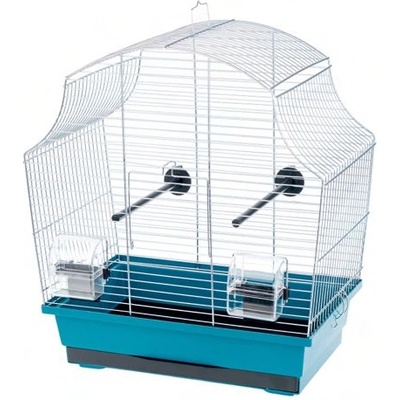 INTER-ZOO Pet Products Клетка за птици MARGOT I хром - 43 x 25 x 47 см СИНЯ