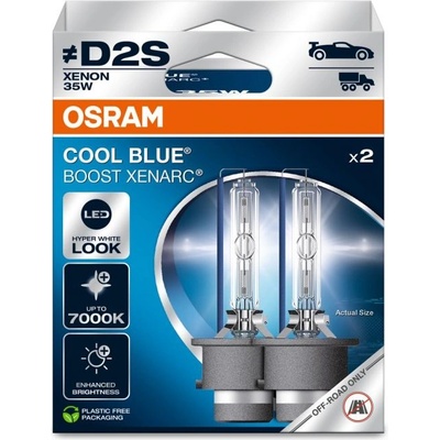OSRAM ксенонова крушка D2S 35W XENARC Cool Blue BOOST BOX (1075)