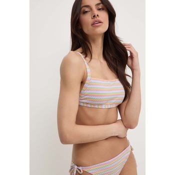 Roxy Горнище на бански Roxy Wavy Stripe с леко подплатени чашки ERJX305219 (ERJX305219)