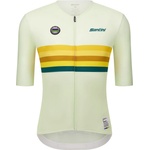 Santini Фланелка с къс ръкав за колоездене Santini UCI World Champion Jersey Cycling jersey - Australia (056-3881-0113)