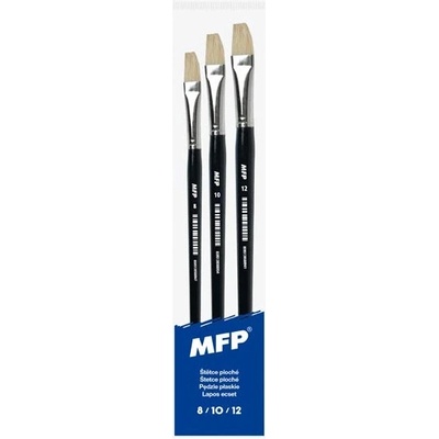 Štětec MFP plochý set 3ks 8,10,12/577C