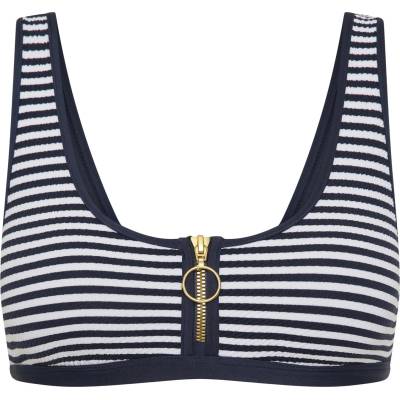 Seafolly Дамско бикини горнище Seafolly Clubhouse Zip Front Tank Top Bikini top - True Navy - размер 40 (EU) (150-6629-0215)