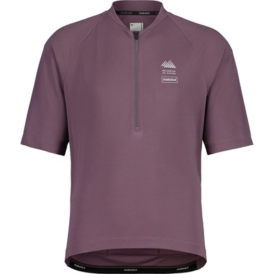 Maloja Мъжка фланелка с къс ръкав за колоездене Maloja SpiazzoM. Cycling jersey - Stormy Lilac (056-4234-0311)