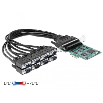Delock Карта Delock, PCI Express x1 към 8 x Serial RS-232 (90411)