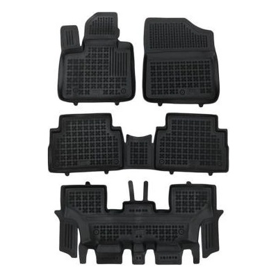 Rezaw-Plast Гумени стелки за Hyundai Santa Fe Hybrid version 7 passenger, 4x4 (2020+) - тип леген