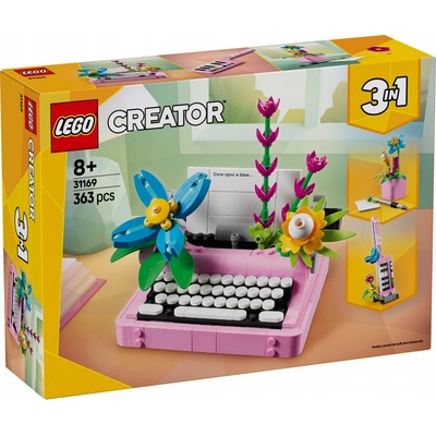 LEGO® Creator 31169 Psací stroj s květinami