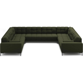 Cosmopolitan Design Зелен ъглов диван ("U" форма) Bali - Cosmopolitan Design (COS_UC_170_F1_BALI7)