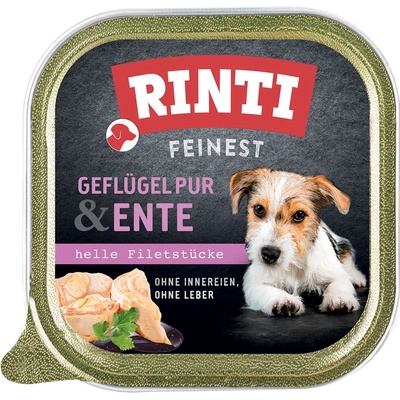 Rinti Feinest Adult Dog hydina a kačacie 44 x 150 g