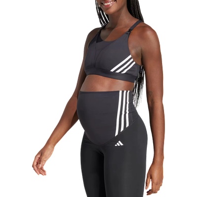 adidas Сутиен adidas Powerimpact Luxe Medium-Support Maternity Bra Черен Velikost SA-B