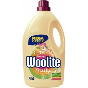 Woolite Keratin Therapy Fruity Течен перилен препарат за цветни дрехи 4, 5L - 75 изпирания (3321474)