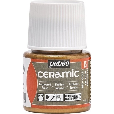 Pébéo Ceramic Боя за керамика Rich Gold 45 ml 1 бр (025-015)