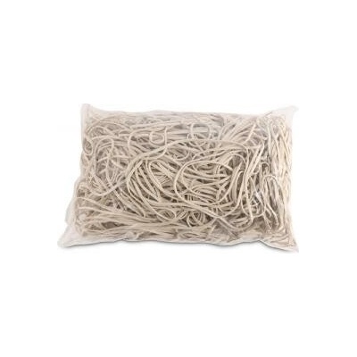 Gumičky Office Products 130mm 1kg biele