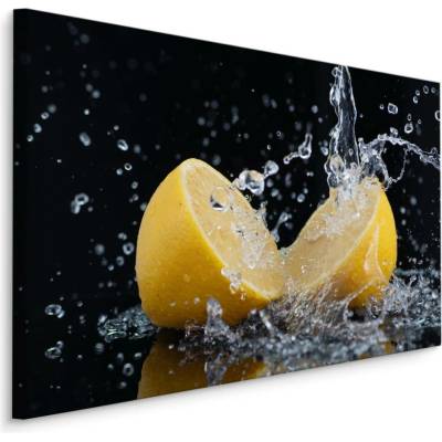 Moderní obraz na plátně do kuchyně Citronů Ve Vodě Varianta: 30x20