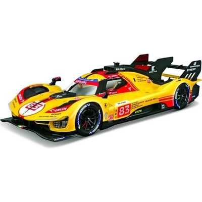 BburagoFerrari Racing 499P nr.83 Yellow 24H Le Mans 2024 1:18