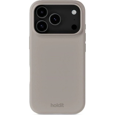 Holdit Калъф Holdit - Silicone, iPhone 17 Pro, Taupe (7330985168130)