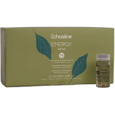 Echosline Energy Lotion ampulky proti padaniu vlasov 12 x 10 ml
