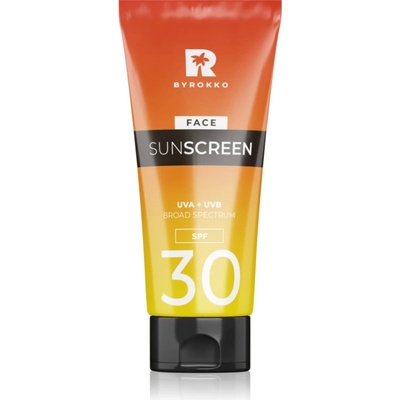 BYROKKO Sunscreen слънцезащитен крем за лице SPF 30 50ml