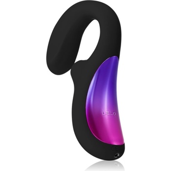 LELO Cruise Dual Stimulation Sonic Massager вибратор със стимулиране на клитора Black 17 см