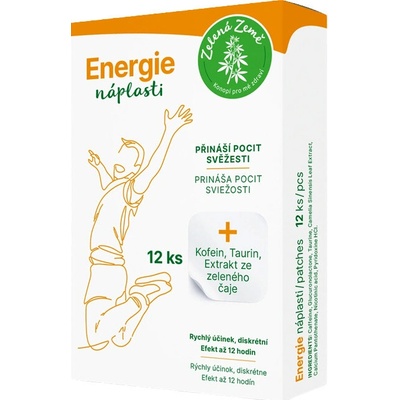 Zelená Země Náplasti na energiu – 12 ks