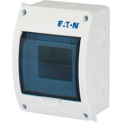 Eaton Пластмасово табло за открит монтаж eaton bc-o-1/5 eco ip40, 280345 - 1 ред, 5 модула (280345)