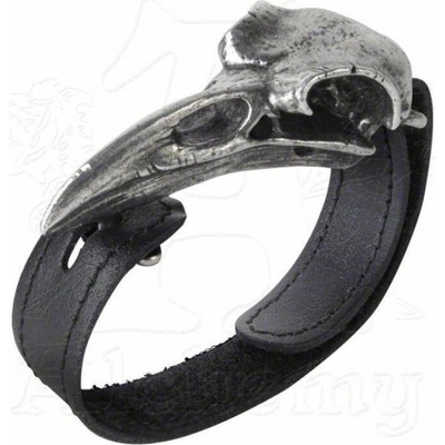 Alchemy Gothic náramok Rabeschadel Wriststrap Raven A105