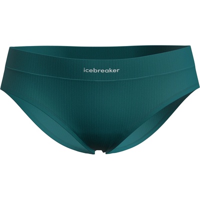 Icebreaker Дамско мериносово термобельо Icebreaker Women's Merino Blend Rib Lotus Hipster Merino base layer - Tidal Teal (115-2679-0312)