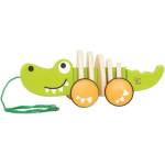 Hape Дървено крокодилче на колела (E0348)