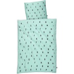 Design Letters Бебешко спално бельо AJ Vintage ABC Kids тюркоазено (20202600-turquoise)