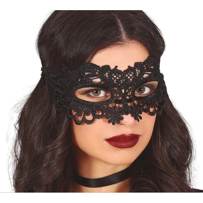 Fiestas Guirca Маска, черна, плетена