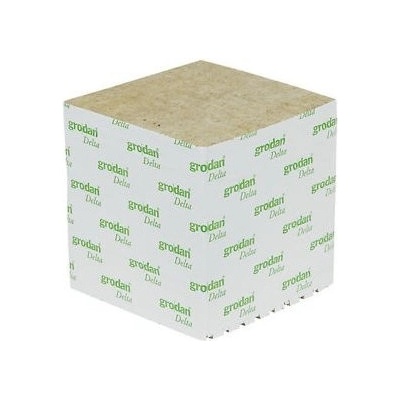 Grodan pěstební kostka malá 75x75x65mm, bez díry 1ks